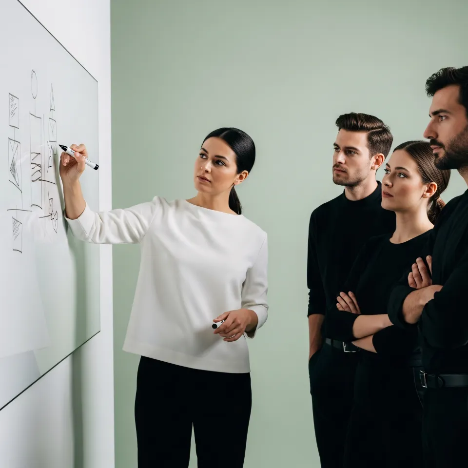 Análise de projetos com equipa